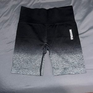 Gymshark Adapt Ombre Seamless Shorts - Black/Black Marl